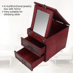Andrew Little Treasure Chest Jewelry Box Drawers Design Multi Layer Light Treasure Chest Box Multifunctional for Living Room for Study for Bedroom - BD8Z8J6U0