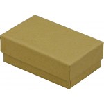 JPB Kraft Cotton Filled Jewelry Box #21 Case of 100 2.5 inches x 1.5 inches - B77OE5NL1