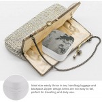 Small Travel Jewelry Box Organizer Display Storage Case for Rings Earrings Necklace Gifts for Woman Girlfriend Bestie Dreamlike Tree - B9ZNFF4BP