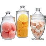 Amazing Abby Adore & El Apothecary Jars Bathroom Canisters Decorative Jars Vanity Organizer Kitchen Storage Candy Buffet Wedding Display and More - BRTUVKZCN