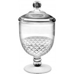 Frexmall Apothecary Jar with Airtight Lid in Premium Acrylic Plastic Decorative Weddings Candy Buffet Elegant Storage Jar 55-Ounce - BF8UZOQ06