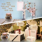 Give a Hug Jar of Hugs HUG Wooden Decorative Letter Gift Hugs to Give - BUX8M2EK7