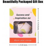 Success and Inspiration Jar Positive and Motivated Quotes Jar Gifts for Friends Female Birthday Gifts for Friends Female Going Away Employee Appreciation Thinking of You Gift for Friends Women - BRA0E6JD1