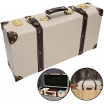 CUEA Suitcase Decoration European Style Non‑Woven Fabrics Lining Storage Decorative Box for Decoration Photography Props Window Display Store Display Box - BJL63IGR6