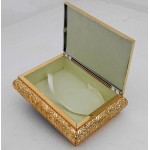 Islamic Muslim gold color Quran Box with rhinestone Home decorative # 1659 - B0RU1Q528