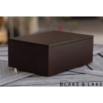 Wooden Storage Box for Home Large Wood Keepsake Box with Lid Dark Brown Wooden Memory Box Wooden Boxes Dark Brown - BUH1ZJOG7