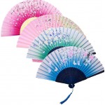 GOESUP 4 PCS Folding Hand Fans Handheld Fan with Tassel for Party Wedding Dancing Cosplay Home Decoration - BOBEKLIZ2