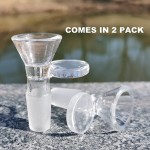 2 Pack Glass Decorative Bowl |14-mml glass | Handmade Glass Holder for Home Use… - BRLBRJN9X