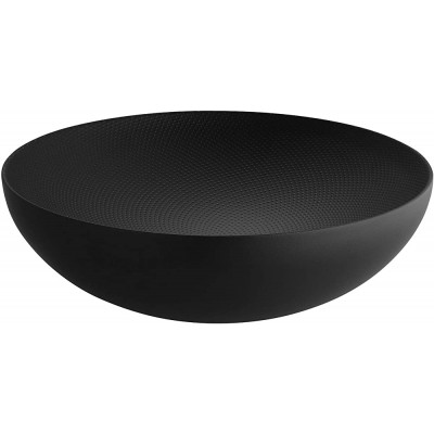 Alessi Double Decorative Bowl One size black - BOZGCFEO3
