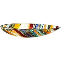 NOVICA Decorative Bowls 2.4" H x 12.75" W x 5" D Multicolor - BX60P85DZ