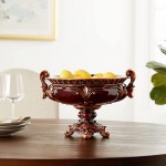OK Lighting Ruby Decorative Fruit Bowl 10.0 - BPSADO0FF
