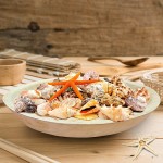 Wooden Bowl Decorative Trays for Home Décor 11 Wide Farmhouse Decorative Wood Bowl Snack Fruit Serving Bowl Kitchen Dining and More - BHCSCQIYV