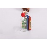 Aida Bz Boat in The Bottle Drifting Bottle Decoration in The Decorative Accessories Decorative Mediterranean Style Decoration Home Hotel Cafe Decoration Car Decoration 6.5x2.5x3.5cm - B3W56XA05