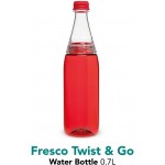 Aladdin Fresco Twist and Go Two Way Lid Water Bottle Red 0.7 Litre - BOA9XSJ3J