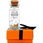 And so the adventure begins Inspirational Decorative Bottle Adventure Gift for Best Friend Daughter Son Bff Sister Brother Wish Jar Gift for Adventure Trip Adventure Gift for Birthday Graduation - BOC6YVEOH