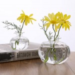 balikha 10x Decorative Floral Bottle in Small Glass Jar for Home Decorating Centers S L - B4LM82G4Q