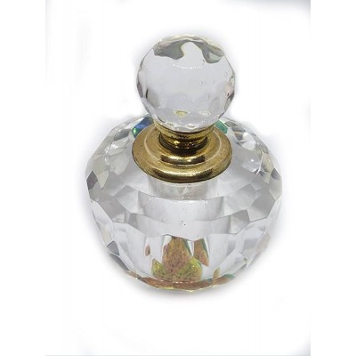 Crystal & Gold Bottle filled with Pheromone 4X Oil Women's - BO5CU9XV2