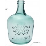 Deco 79 18235 Modish Glass Bottle - B9YM0P1JK