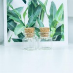 glass bottles,30Pcs 4ml Small Empty Transparent Glass Container,Craft Decorative Bottles,Wishing Perfume Vials - BHZL5SJ9X