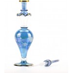 NileCart™ Egyptian Perfume Bottle large size 9 in. handmade in Egypt For your perfume essential oils Egyptian decoration or party table centerpiece Blue - B2W8X38AW