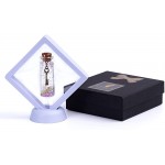 PYK Romantic Cute Gifts for Her Anniversary I Love You Gifts for Him Decorative Bottle with Message Strips You Hold the Key to My Heart Black Gift Box - BQSY4AHLH