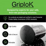 Smell Proof Air Tight Containers by GriploK | 30 Dram Pop Top Containers with Child Resistant Lid | Reusable Water Resistant Dried Herb Containers | Bulk Pack of 150 3.5g 1 8 oz. Opaque Bottles - BVKGGX799