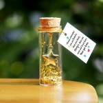 Star in a Bottle Decorative Bottle Mini Cute Gifts for Her Women Friends Wish Jar with Message Inspirational Always Remember You are Braver Than You Think Tiny Bottle Decorative Gift for Valentines Birthday - BMQD0PIPI