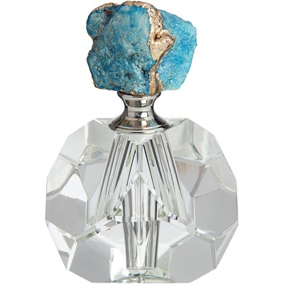 Studio 55D Blue Agate Crystal Decorative Perfume Bottle - B8HFRAAMA