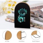 Anime Log Decorative bookends Suitable for Shelves Tables and Household Items Pack of 2 - BOC6W0EZC