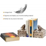 Decorative Bird Bookends for Bookshelf by Trademark Innovations - BNNBDV32Q