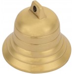 Brass Bell Excellent Decorative Addition Feng Shui Bell Can Be Placed in The Temple with for Temple for Office for Home for Bedroom - BRUWE4PFV