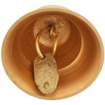 Brass Bell Excellent Decorative Addition Feng Shui Bell Can Be Placed in The Temple with for Temple for Office for Home for Bedroom - BRUWE4PFV