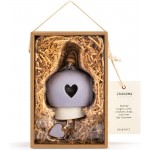 DEMDACO Grandma Heart Soft Purple 8 x 3.5 Ceramic Stoneware Decorative Inspired Bell - BG2LSMQH3