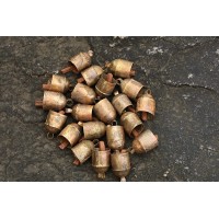 Rustic Farmhouse Gold Bells for Garlands Ornaments Craft Wind Chimes 5 - BMKQE4XHG
