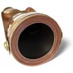 BA Instruments Brass Monocular Telescope Handmade Gift Item Home and Office Decoration Brown Antique Focus Adjuster Without Red Engraved Leather Box - B1FOTHW68