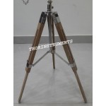 THORINSTRUMENTS with device Nautical Telescope Double Barrel Leather Desk Standing Tripod Telescope Spyglass - B36A81724