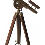 Victorian Marine Antique Floor Standing Brass Telescope Navy Adjustable Vintage Home Decor - BCVWAD2RE