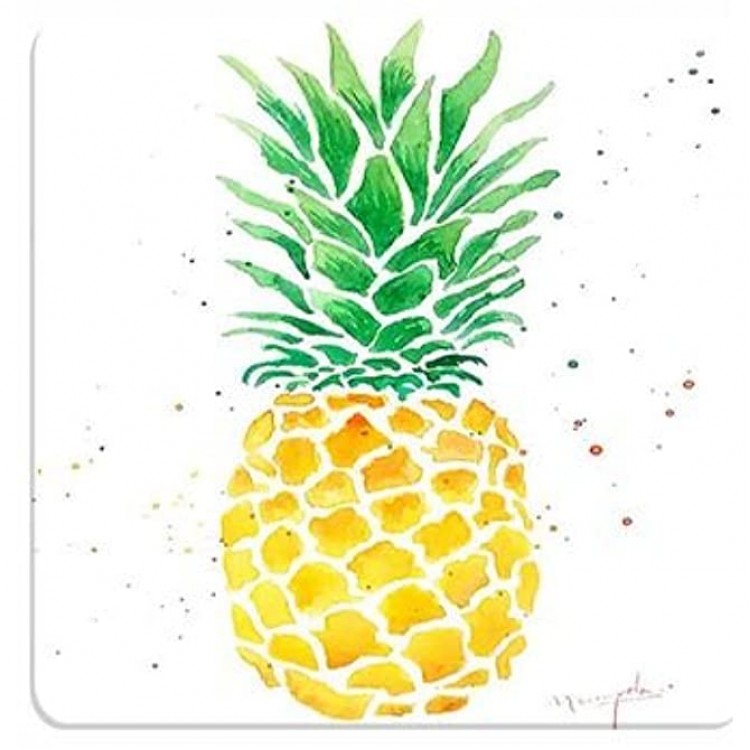 Brand Wayran Custom Drawing Pineapple Abstract Eco Friendly Materuals Mousepads - BVEO7L4P3