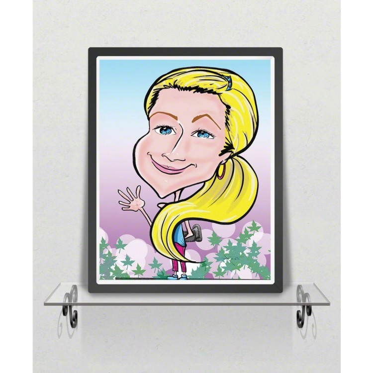 Custom Head & Body Caricature Unique Personalized Drawing Handmade Gift - BJ8YD6XPN