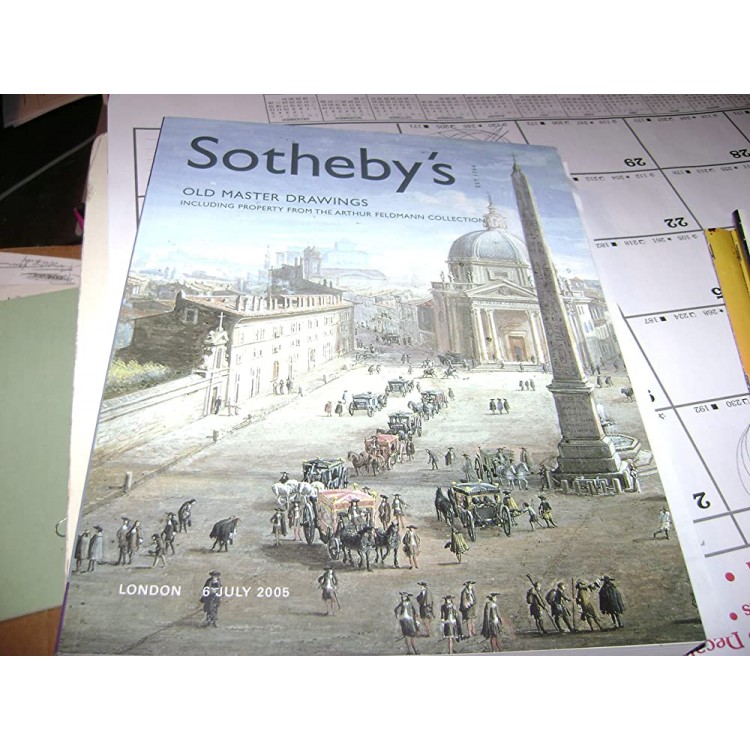 Sotheby's Old Master Drawings July 6 2005 - BXDYCBLMZ