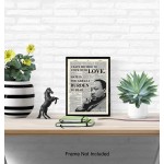 Inspirational Martin Luther King MLK Quote Dictionary Wall Art Home Decor Upcycled Poster Print for Office or Room Decorations Gift for Black African Americans Civil Rights Fans- 8x10 Photo - BVFHSCU58