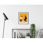 Movie Scene Posters Retro Room Decor by Haus and Hues | Quentin Tarantino Movie Posters for Room Aesthetic 90s | Vintage Posters Aesthetic College Dorm Room Decor UNFRAMED 16 x 20 - BS7TA0IZS