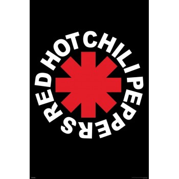 Red Hot Chili Peppers Logo Music Poster Print 24x36 - BL13X2DFL