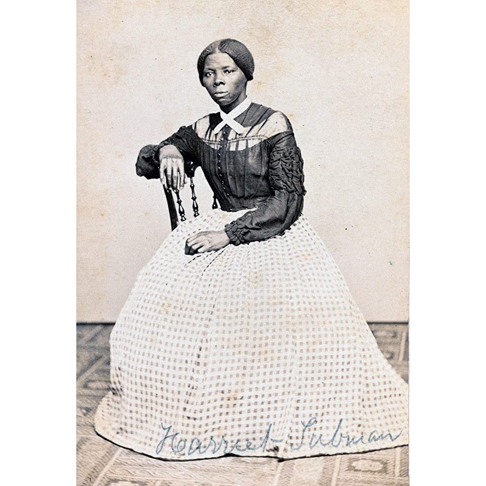 Harriet Tubman Photograph Historical Artwork from 1868 5 x 7 Gloss - BW8FAMLS8
