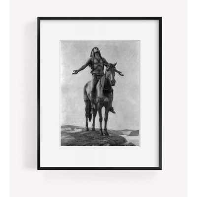 INFINITE PHOTOGRAPHS Photo: Appeal to The Great Spirit | 1921 | Indian on Horseback | Historic Photo Reproduction - BRX86VDJL