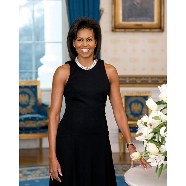 Michelle Obama Photograph Historical Artwork from 2009 8 x 10 Semi-Gloss - BY3LJ71VP