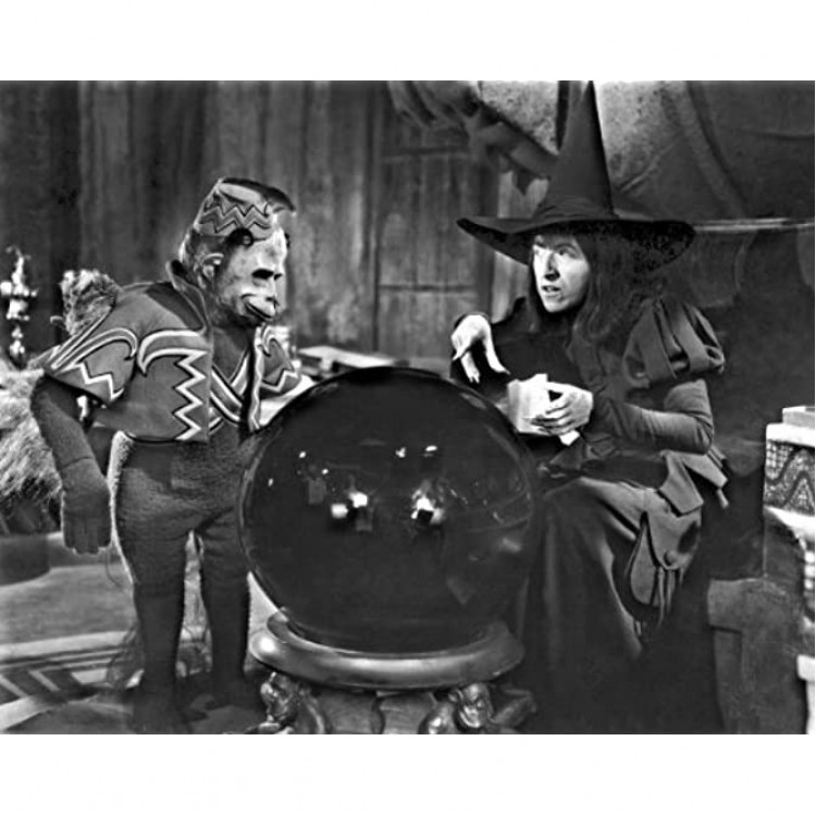 New 8x10 Photo: Wicked Witch of the West and Flying Monkey inThe Wizard of Oz - BIQGQIANY