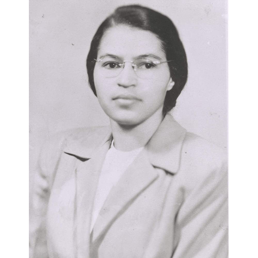 Rosa Parks Photograph Historical Artwork from 1956 5 x 7 Semi-Gloss - B8PHFH9SK