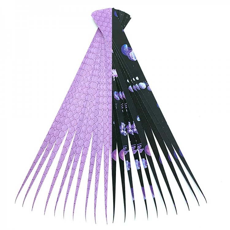Paper Strips Double Sided 1 or 1 2 Precut for Making Paper Bead Jewelry Heavy Beading Strips - BGCD6FY68