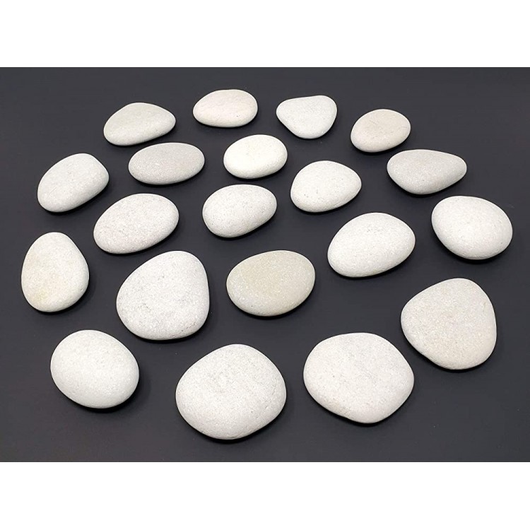 Capcouriers Rocks For Painting 20 Painting Rocks For Rock Painting About 2 2.25 inches - BAV3N44TA